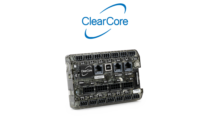 ClearCore industrial motion and IO controller