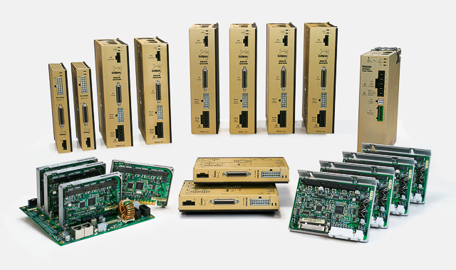 The Eclipse family of brushless servo drives.