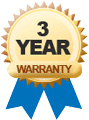 Three Year Warranty
