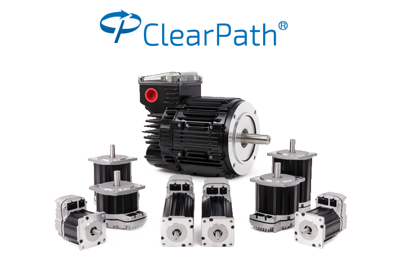ClearPath All-In-One BLDC servo: integrated servo; drive, brushless motor, and motion controller
